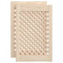 Puertas de armario entramado 2 uds madera pino 39,5x61,5 cm de , Puertas de armarios - Ref: Foro24-372790, Precio: 49,71 €, D...