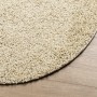 Alfombra de pelo largo moderna dorado Ø 160 cm de , Alfombras - Ref: Foro24-375356, Precio: 62,87 €, Descuento: %