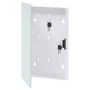 Caja de llaves con tablero magnético blanca 30x20x4 cm de , Cajas fuertes - Ref: Foro24-322778, Precio: 44,75 €, Descuento: %