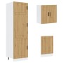 Mueble de cocina Kalmar 8 piezas artesanal roble de , Armarios de cocina - Ref: Foro24-3314820, Precio: 689,75 €, Descuento: %