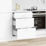 Mueble bajo de cocina “Lyon” de madera de ingeniería blanco de , Armarios de cocina - Ref: Foro24-854250, Precio: 116,96 €, D...