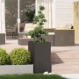 Jardinera acero negro 40x80x80 cm de , Maceteros y jardineras - Ref: Foro24-860773, Precio: 107,18 €, Descuento: %
