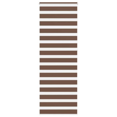 Estor cebra marrón 70x230 cm tejido ancho 65,9 cm poliéster de , Persianas y estores - Ref: Foro24-4014385, Precio: 21,47 €, ...