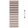 Estor cebra marrón 70x230 cm tejido ancho 65,9 cm poliéster de , Persianas y estores - Ref: Foro24-4014385, Precio: 21,47 €, ...