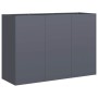 Jardinera de acero laminado en frío antracita 120x40x80 cm de , Maceteros y jardineras - Ref: Foro24-860719, Precio: 221,67 €...