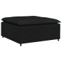 Módulo reposapiés modular para Sofá negro 100x100x48 cm de , Unidades para sofás seccionales - Ref: Foro24-4104479, Precio: 1...