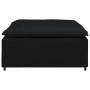 Módulo reposapiés modular para Sofá negro 100x100x48 cm de , Unidades para sofás seccionales - Ref: Foro24-4104479, Precio: 1...