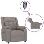 Sillón reclinable eléctrico tela gris taupé de , Sillones - Ref: Foro24-3143575, Precio: 218,79 €, Descuento: %