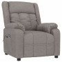 Sillón reclinable eléctrico tela gris taupé de , Sillones - Ref: Foro24-3143575, Precio: 218,79 €, Descuento: %