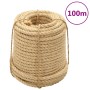 Cuerdas de sisal 5 uds 14 mm 100 m de , Sogas y cuerdas metálicas - Ref: Foro24-3196229, Precio: 521,44 €, Descuento: %