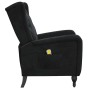 Sillón de masaje reclinable de terciopelo negro | Foro24.es | Tu tienda online para hogar, jardín y más Foro24.es