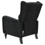 Sillón de masaje reclinable de terciopelo negro | Foro24.es | Tu tienda online para hogar, jardín y más Foro24.es
