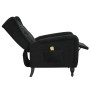 Sillón de masaje reclinable de terciopelo negro | Foro24.es | Tu tienda online para hogar, jardín y más Foro24.es