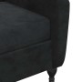 Sillón de masaje reclinable de terciopelo negro | Foro24.es | Tu tienda online para hogar, jardín y más Foro24.es