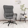 Sillón de relax de tela gris claro de , Sillones - Ref: Foro24-341176, Precio: 111,63 €