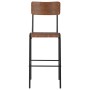 Taburetes de cocina 6 unidades madera contrachapada y acero de , Taburetes de cocina - Ref: Foro24-3054563, Precio: 710,68 €