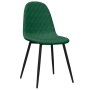 Sillas de comedor 6 unidades terciopelo verde oscuro de , Sillas de comedor - Ref: Foro24-3082883, Precio: 309,54 €