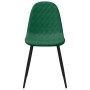 Sillas de comedor 6 unidades terciopelo verde oscuro de , Sillas de comedor - Ref: Foro24-3082883, Precio: 309,54 €
