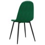 Sillas de comedor 6 unidades terciopelo verde oscuro de , Sillas de comedor - Ref: Foro24-3082883, Precio: 309,54 €