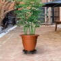 Soporte para plantas con ruedas diámetro 30 cm negro 170 kg de , Soportes para macetas - Ref: Foro24-151829, Precio: 29,14 €,...