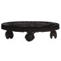 Soporte para plantas con ruedas diámetro 30 cm negro 170 kg de , Soportes para macetas - Ref: Foro24-151829, Precio: 29,14 €,...