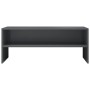 Mueble de TV madera contrachapada gris brillante 100x40x40 cm de , Muebles TV - Ref: Foro24-800053, Precio: 52,90 €, Descuent...