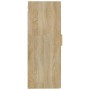 Armario de pared madera de ingeniería roble sonoma 35x34x90 cm de , Estantes y estanterías - Ref: Foro24-812468, Precio: 40,6...
