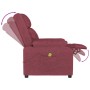Sillón de masaje de tela rojo tinto de , Sillones de masaje eléctricos - Ref: Foro24-348123, Precio: 195,14 €
