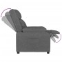 Sillón reclinable de tela gris oscuro de , Sillones - Ref: Foro24-348109, Precio: 178,63 €, Descuento: %