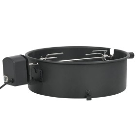 Kit de anillo asador de barbacoa negro 47 cm de , Planchas y parrillas eléctricas - Ref: Foro24-44289, Precio: 141,98 €