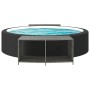 Estantes de almacenaje 2 unidades ratán sintético gris de , Accesorios para piscinas y spa - Ref: Foro24-362265, Precio: 196,...