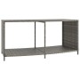 Estantes de almacenaje 2 unidades ratán sintético gris de , Accesorios para piscinas y spa - Ref: Foro24-362265, Precio: 196,...