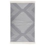 Alfombra de algodón gris oscuro 120x180 cm de , Alfombras - Ref: Foro24-340132, Precio: 32,90 €, Descuento: %