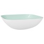 Lavabo de vidrio blanco 42x42x14 cm de , Lavabos - Ref: Foro24-345254, Precio: 41,19 €, Descuento: %