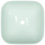 Lavabo de vidrio blanco 42x42x14 cm de , Lavabos - Ref: Foro24-345254, Precio: 41,19 €, Descuento: %