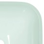 Lavabo de vidrio blanco 42x42x14 cm de , Lavabos - Ref: Foro24-345254, Precio: 41,19 €, Descuento: %