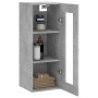 Armario de pared gris hormigón 34,5x34x90 cm | Foro24.es | Tu tienda online para hogar, jardín y más Foro24.es