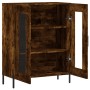 Aparador de madera de ingeniería roble ahumado 69,5x34x90 cm de , Aparadores - Ref: Foro24-827801, Precio: 89,10 €