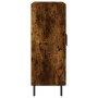 Aparador de madera de ingeniería roble ahumado 69,5x34x90 cm de , Aparadores - Ref: Foro24-827801, Precio: 89,10 €