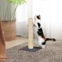Poste rascador para gatos gris oscuro 22x22x45 cm de , Mobiliario para gatos - Ref: Foro24-171677, Precio: 20,84 €, Descuento: %