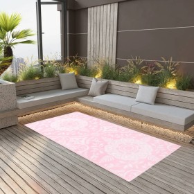 Alfombra de exterior ARAKIL rosa 80x150 cm PP de , Protectores para exterior - Ref: Foro24-310456, Precio: 21,16 €, Descuento: %