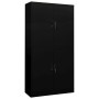 Armario de oficina de acero negro 90x40x180 cm de , Taquillas y armarios de almacenamiento - Ref: Foro24-335944, Precio: 303,...
