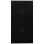 Armario de oficina de acero negro 90x40x180 cm de , Taquillas y armarios de almacenamiento - Ref: Foro24-335944, Precio: 303,...