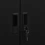 Armario de oficina de acero negro 90x40x180 cm de , Taquillas y armarios de almacenamiento - Ref: Foro24-335944, Precio: 303,...
