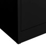 Armario de oficina de acero negro 90x40x180 cm de , Taquillas y armarios de almacenamiento - Ref: Foro24-335944, Precio: 303,...