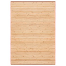 Alfombra de bambú marrón 120x180 cm de , Alfombras - Ref: Foro24-247208, Precio: 72,19 €, Descuento: %