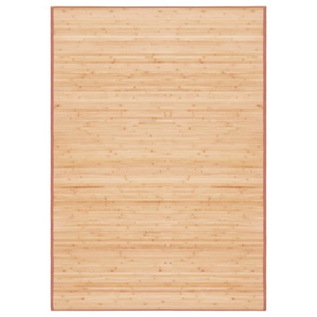 Alfombra de bambú marrón 120x180 cm de , Alfombras - Ref: Foro24-247208, Precio: 72,19 €, Descuento: %