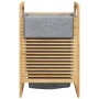 Cesto para ropa sucia con bolsa bambú gris 32x30x36,5 cm de , Cestas para ropa - Ref: Foro24-373366, Precio: 64,06 €, Descuen...