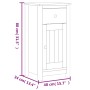 Mueble de baño BERG madera maciza de pino blanco 40x34x80 cm de , Muebles de baño - Ref: Foro24-358540, Precio: 114,10 €