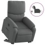 Sillón eléctrico reclinable elevable de tela gris oscuro de , Sillones - Ref: Foro24-3204849, Precio: 334,44 €, Descuento: %